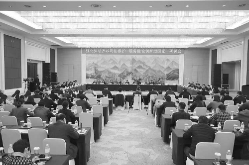 强化知识产权司法保护　服务建设创新型国家
